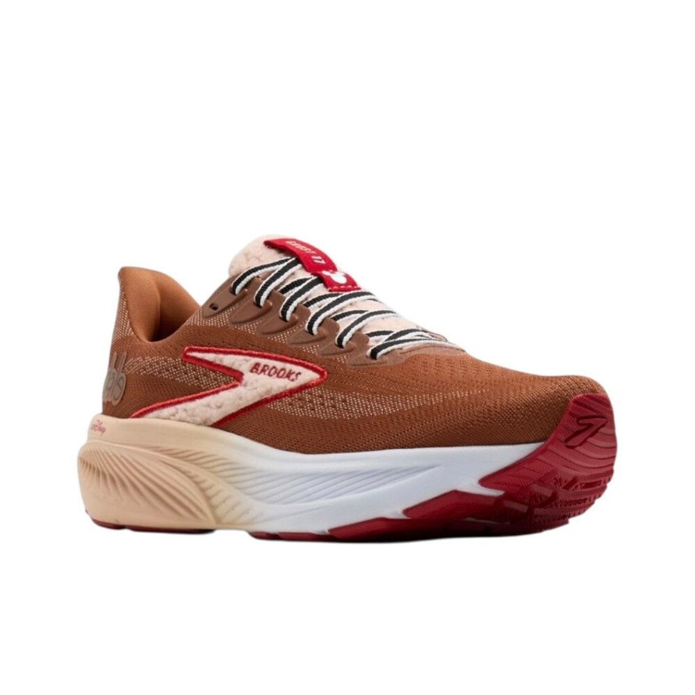 Brooks Ghost 17 x Run Disney 2026 Chip n' Dale Mens Running Shoes Brown/Tan NEW - Picture 5 of 9